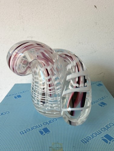 Scultura vetro carlo moretti - vetro,
