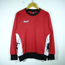 Boxeur Felpa Uomo Taglia XL Rossa Poliestere Sportiva Comoda Casual Moderna Logo