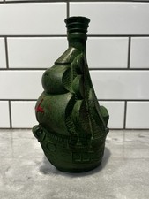 Bottiglia nave vetro verde