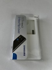 Samsung Galaxy Note 3 originale S-View flip cover bianca