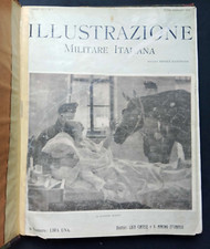 ILLUSTRAZIONE MILITARE ITALIANE 1913 +COMPLETO+