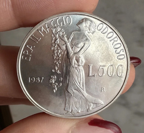 Giacomo leopardi 500 lire 1987 - leopardi,