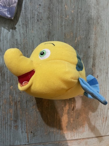 Peluche flounder ariel la - flounder,