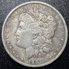 1901-P Morgan dollaro