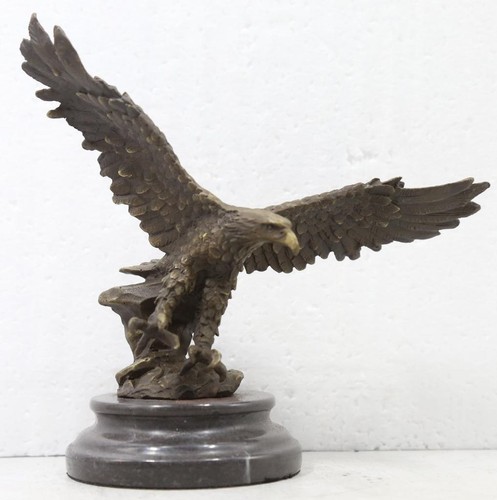 Scultura bronzo aquila in - -,
