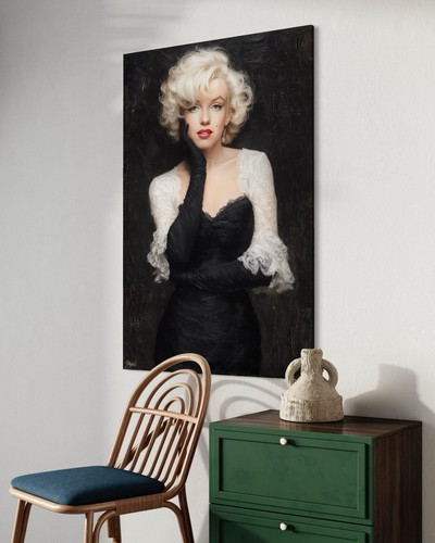 Quadro tela marilyn - quadro,