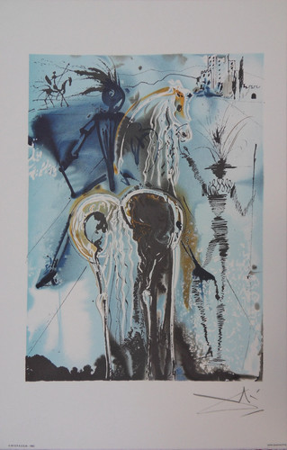 Salvador dali cavalli - i,