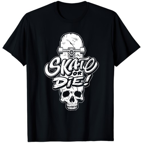 Shirt skate die retrò - t-shirt,