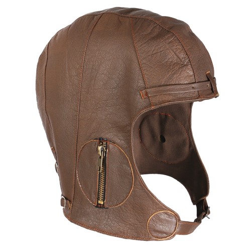 Copricapo pelle marrone - copricapo,
