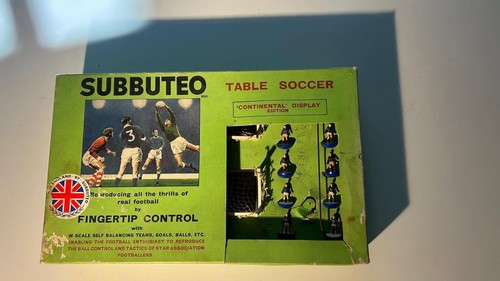 Subbuteo continental display - subbuteo,