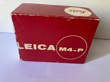 Leica  M4P  box only