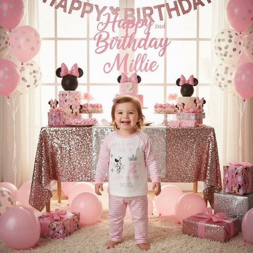 Pigiama minnie mouse - minnie, rosa