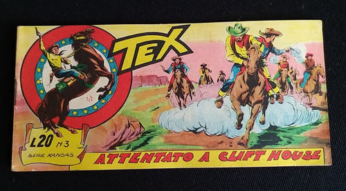 Tex striscia serie kansas - tex,
