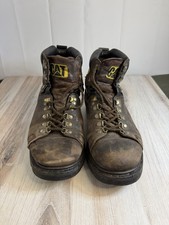 Stivali da lavoro Caterpillar Alaska FX in pelle con punta morbida da uomo taglia 11