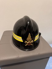Casco Vigili Del Fuoco Mispa Torino Anno 1982