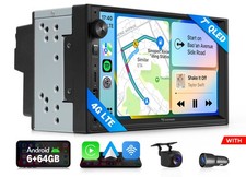 7"Android Auto QLED 6+64 2 DIN