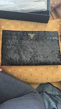 borsa paillettes prada
