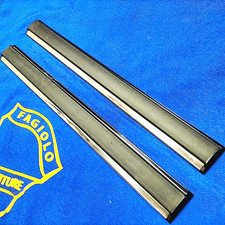 MODANATURA A112 PARAFANGO POSTERIORE 2pz.PROFILO INOX+PLASTICA AUTOBIANCHI A112E