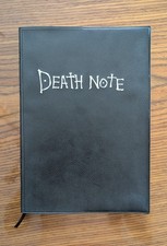 Death Note-Quaderno artigianale con regole e scritte + CD con musiche dell'anime