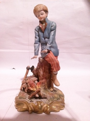 Statuina capodimonte firmata
