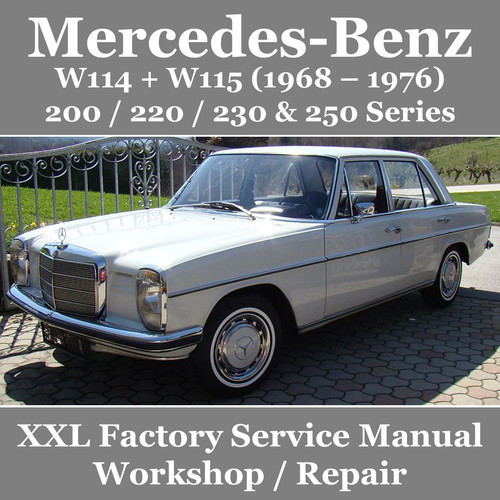 Mercedes benz w114 w115 - mercedes-benz,