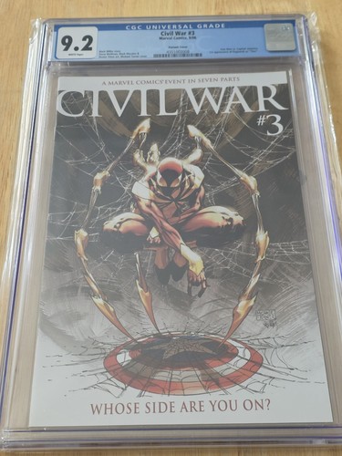 Marvel comics civil war cgc - civil,