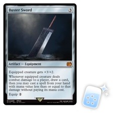 BUSTER SWORD Final Fantasy FIN