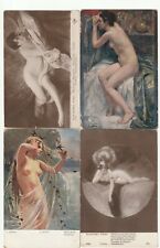 NUDI FEMMINILI - LOTTO DI 4 CARTOLINE