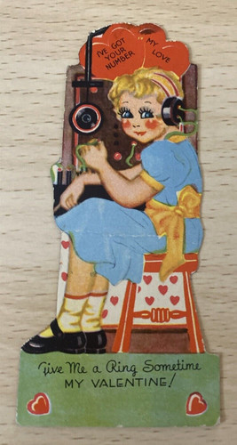 Operatore telefonico vintage