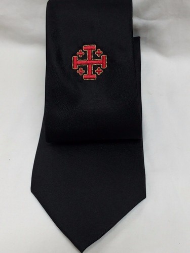 Cravatta nera cavaliere - nera,
