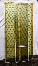 4 .VETRATA CATTEDRALE VETRI PIOMBO LIBERTY  portine  Tiffanygläs   199 per 52