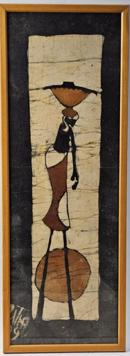 Quadro batik africano - quadro,