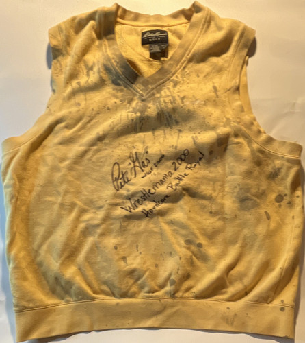 Wwf wwe pete gas gilet - gas,