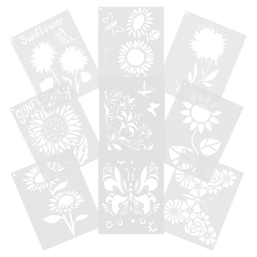 Pezzi stencil pittura pet - pezzi,