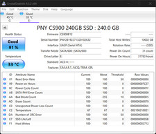 PNY CS900 SSD7CS900-240-RB