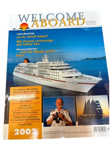 Welcome aboard rivista 2002 - welcome,