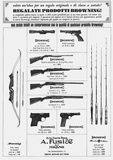 PUBBLICITA' 1965 BROWNING