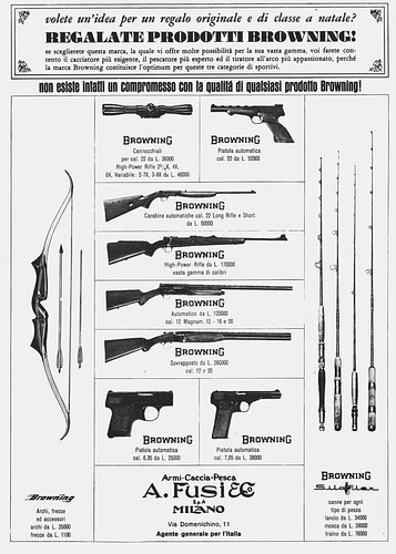 Pubblicita 1965 browning - 1965,