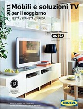 IKEA 2011 VINTAGE CATALOGO BROCHURE PUBBLICITà SPECIALE MOBILI SOLUZIONI TV AF2