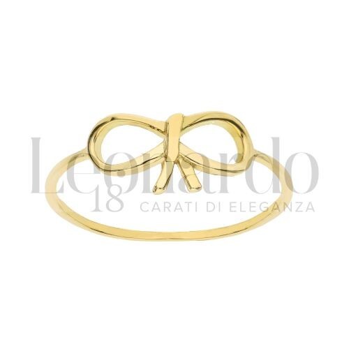 Anello donna fiocco - anello,