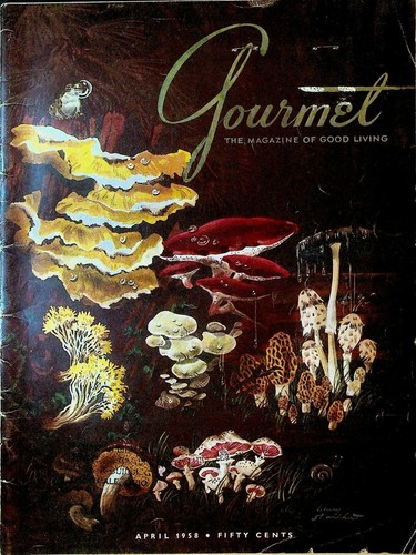 Gourmet magazine april 1958 - gourmet,