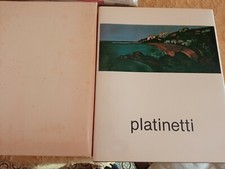 PITTURA FULVIO PLATINETTI GRANDE FORMATO CON ASTUCCCIO 1988 SAVONA