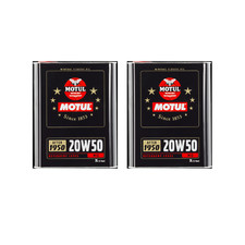 4 Litri Motul Classic Oil 20W50 OLIO MINERALE Auto Storiche dal 1950 1970