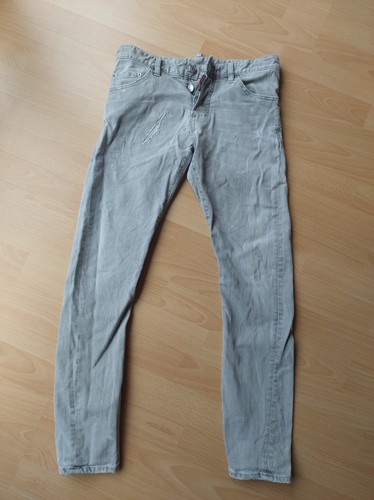 Jeans slim dsquared2 grigio - slim,