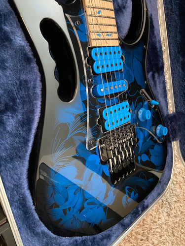 Ibanez jem77 blue floral - jem77,