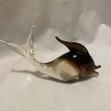 VETRO DI MURANO PESCE TROPICALE SCULTURA IN VETRO ANNI 60 MADE IN ITALY VINTAGE