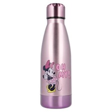 Borraccia Termica Minnie Mouse Oh My! Caldo Freddo Inox Rosa Scuola Tempo Libero
