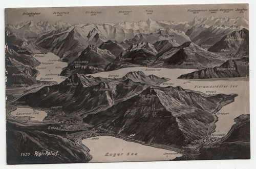 Rigi rilievo - rigi, rilievo.
