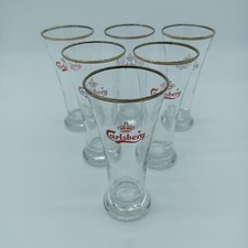 Set 6 bicchieri CARLSBERG Red Crown Anni'60 Vintage