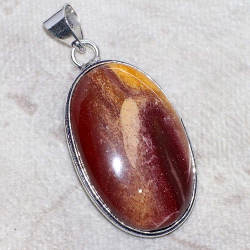 Ciondolo mookaite placcato